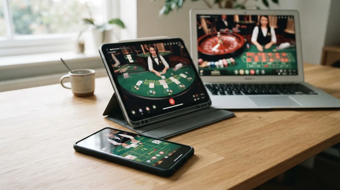 Koláž obrazovek live lobby napříč operátory — Tipsport, Chance, Sazka, Fortuna